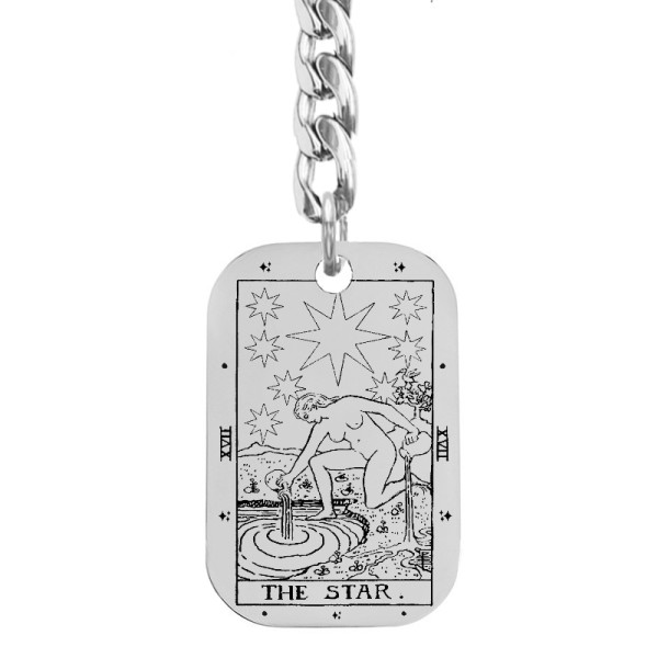 JT Χειροποίητο ατσάλινο μπρελόκ Κάρτα Ταρώ JT Χειροποίητο ατσάλινο μπρελόκ Κάρτα Ταρώ