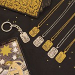 JT Χειροποίητο ατσάλινο κολιέ Κάρτα Ταρώ JT Χειροποίητο ατσάλινο κολιέ Κάρτα Ταρώ