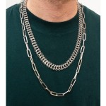 JT Unisex Πρωτότυπη Ατσάλινη Αλυσίδα Λαιμού Persian 2 in 1 JT Unisex Πρωτότυπη Ατσάλινη Αλυσίδα Λαιμού Persian 2 in 1
