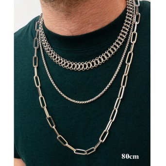 JT Unisex αλυσίδα λαιμού συνδετήρας ατσάλι παχιά JT Unisex αλυσίδα λαιμού συνδετήρας ατσάλι παχιά