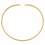 JT Minimal Κολιέ Βέργα Λεπτή με Φυσική Καμπύλη Ατσάλι 4mm JT Minimal Κολιέ Βέργα Λεπτή με Φυσική Καμπύλη Ατσάλι 4mm