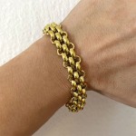 Jt Unisex εντυπωσιακο ατσάλινo βραχιόλι αλυσίδα Ruth Jt Unisex εντυπωσιακο ατσάλινo βραχιόλι αλυσίδα Ruth