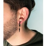 Jt Unisex μονό σκουλαρίκι κρίκο κλιπ με διάφορα σχέδια