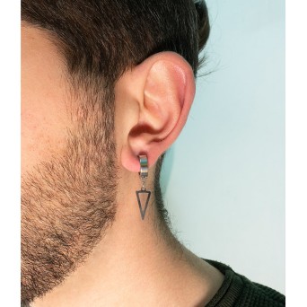 Jt Unisex μονό σκουλαρίκι κρίκο κλιπ με διάφορα σχέδια