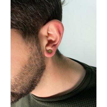 Jt Unisex ατσάλινα σκουλαρίκια μαγνητικά τάπα χωρίς τρύπα