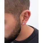 Jt Unisex ατσάλινα σκουλαρίκια μαγνητικά με συνθετικό ζιργκόν Jt Unisex ατσάλινα σκουλαρίκια μαγνητικά με συνθετικό ζιργκόν