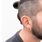 Jt Unisex ατσάλινα σκουλαρίκια κρίκοι με κλιπ / cuff Jt Unisex ατσάλινα σκουλαρίκια κρίκοι με κλιπ / cuff