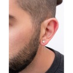 Jt Unisex ατσάλινα σκουλαρίκια μαγνητικά τάπα χωρίς τρύπα Jt Unisex ατσάλινα σκουλαρίκια μαγνητικά τάπα χωρίς τρύπα