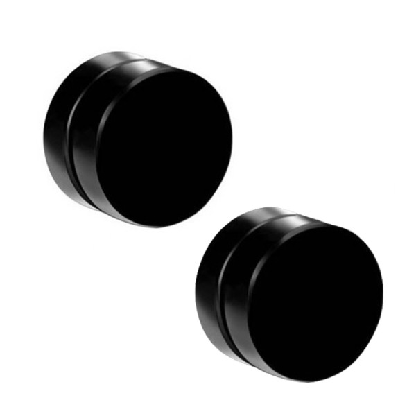 Jt Unisex ατσάλινα σκουλαρίκια μαγνητικά τάπα χωρίς τρύπα Jt Unisex ατσάλινα σκουλαρίκια μαγνητικά τάπα χωρίς τρύπα