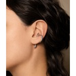 Jt Μίνιμαλ Ατσάλινο Sculptural Ear Cuff Σκουλαρίκι Jt Μίνιμαλ Ατσάλινο Sculptural Ear Cuff Σκουλαρίκι