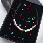 Jt Unisex Μαύρο Βραχιόλι Μυστικό Μήνυμα σε Μορς Κώδικα Ατσάλι Jt Unisex Μαύρο Βραχιόλι Μυστικό Μήνυμα σε Μορς Κώδικα Ατσάλι