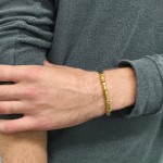 Jt Unisex Μαύρο Βραχιόλι Μυστικό Μήνυμα σε Μορς Κώδικα Ατσάλι