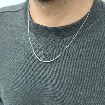 Jt Ατσάλινο Κολιέ Μυστικό Μήνυμα σε Μορς Κώδικα