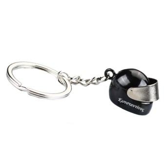 Jt Προσωποποιημένο Μπρελόκ Κράνος Μοτοσυκλέτας Ατσάλινο