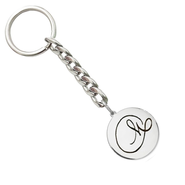 Jt Προσωποποιημένο Μπρελόκ Ατσάλι Χάραξη Κείμενο/Σχέδιο