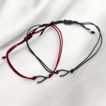 Jt Ασημένιο Σετ Βραχιόλια για Ζευγάρια Γιάντες